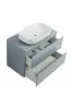 Тумба SANWEST GROUP VELMA 70 сіра +стільниця сіра+чаша Макс — Photo 4