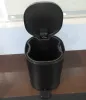 Відро для сміття з плавним закриттям овальне ZERIX PRIME-TC0105 BLACK 5 л (колір чорний) (ZX5902) — Photo 15