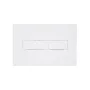 Клавіша змиву Qtap Standard 152x236x28 мм, White, лінійна QTSTD164W49471 — Photo 5