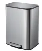 Відро для сміття з плавним закриттям прямокутне Mixxus Cubic-TC0105 SS Color 5л колір наржавійка (MI7088) — Photo 20