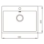 Мийка Mixxus MX5843-200x1.0-Handmade (MX0566) — Photo 3