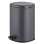 Відро для сміття з плавним закриттям овальне Mixxus Premium Olivary-TC0105 Graphite 5 л колір графіт (MI7063) — Photo 11