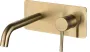 Змішувач для раковини VBI MILANO LONG 2 BRUSHED GOLD прихованого монтажу — Photo 2