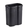 Відро для сміття з плавним закриттям прямокутне Mixxus Premium Style-TC0305 SS Color 5л колір нержавійка (MI7060) — Photo 24
