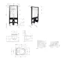 Готове рішення Qtap для ванної кімнати: підвісний унітаз Scorpio Ultra Quiet 520x365x365 + комплект інсталяції Standard (кругла клавіша Chrome) — Photo 8