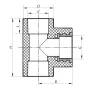 Трійник ВР 25x1/2F PPR Koer K0104.PRO (KP0124) — Photo 4