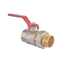 Кран з американкою Koer KR.229 - 1 1/2" ручка важіль (KR5664) — Photo 4