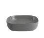 Раковина накладна Mixxus Premium DIVERSE-0115 GRAY 490x395x135mm (MP6650) — Photo 15