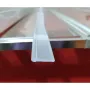 Шторки скляні на ванну складні Koer SR BS07-80x140-TR-01 прозоре скло Easy Clean 4мм, хром (KR5948) — Photo 37