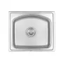 Кухонне миття Qtap 4842 0,8 мм Micro Decor (QT4842MICDEC08) — Photo 7
