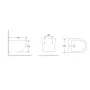 Біде підвісне Mixxus Premium Ellipse-0501 495x365x325mm (MP6469) — Photo 4