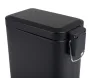 Відро для сміття з плавним закриттям прямокутне ZERIX SANSA-TC0105 BLACK 5 л (колір чорний) (ZX5894) — Photo 15