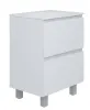 Тумба підлогова EDGE NEW 600 (білий) з умивальником — Photo 8