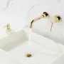Змішувач для раковини (умивальника) REA LUNGO LONG GOLD + BOX прихованого монтажу * — Photo 21