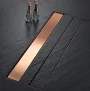 Трап для душу REA NEOX 100 PRO BRUSHED COPPER — Photo 15