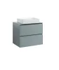 Тумба SANWEST GROUP VELMA 70 сіра +стільниця сіра +чаша Грейс — Photo 3