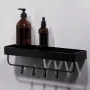Кабіна душова 100x100, 1/4 кола, профіль мат.чорний, скло прозоре AM.PM W94C-401-100BT X-Joy — Photo 10
