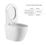 Унітаз підвісний Qtap Robin Ultra Quiet безобідковий з сідінням Soft-close 520x365x365 мм WHITE — Photo 13