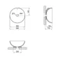Раковина-чаша Qtap Robin 383х383х175 White QT1311L408WN — Photo 4