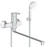 Змішувач для ванни з довгим виливом і душем Grohe Multiform (3270800A) — Photo 2