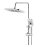 Душова система універсальна Qtap Gemini на три споживача (з виливом) QTGEM111CRW45687 Chrome/White — Photo 7