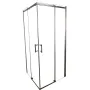 Душова кабіна без піддону Koer SR SC03-90x90x200-TR-07 прозоре скло Easy Clean 6мм, графіт (KR5359) — Photo 20