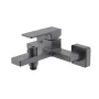 Змішувач для ванни Qtap Gemini (з душовим гарнітуром) QTGEM259GMB45684 Gunmetal Black PVD — Photo 2