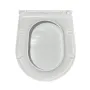 Сидіння-кришка для унітазу Koer AC-0101-SEAT COVER 450х390х80mm дюропласт з мікроліфтом (KR5617) — Photo 15