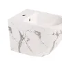 Біде підвісне Qtap Robin 515x370x350 мм, Marble QT13551381GMR — Photo 12