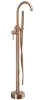 Змішувач для ванни REA LUNGO BRUSHED COPPER підлоговий — Photo 4