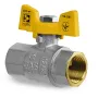 Кран кульовий Koer KG.207 - 1/2" FF ГГМ (газ) (KR4958) — Photo 3