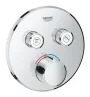 Змішувач прихованого монтажу на 2 споживача Grohe SmartControl Mixer (29145000) — Photo 2