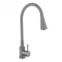 Змішувач для кухні Lidz Aria 015F31 (k35) з гнучким виливом LDARI015F31GGRP49567 Graphite/Grey — Photo 11