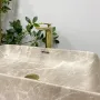 Умивальник (раковина) VBI ARABBA M BEIGE STONE MATT накладний — Photo 9