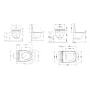 Акційний набір: Унітаз підвісний Jay Ultra Quiet QT07335177W 485х360х320 + Tern Ultra Quiet QT17332303ASW 490x365x325 — Photo 9