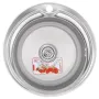 Мийка кухонна ZERIX Z510-08-180E (satin) (ZX1586) — Photo 4