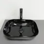 Умивальник (раковина) VBI RAVENNA BLACK GLOSSY накладний — Photo 5