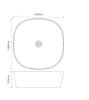 Раковина накладна Mixxus Premium DIVERSE-0106 BLACK 440х440х140mm (MP6538) — Photo 4