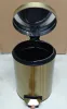 Відро для сміття з плавним закриттям кругле Mixxus Ellipse-TC0205 Brushed Gold 5л (колір матове золото) (MI8400) — Photo 31