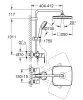 Душова система зі змішувачем для душа Grohe New Tempesta Cosmop. System (26692000) — Photo 13