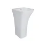 Комплект Qtap Crow: Раковина підлогова моноблок 450x435x835 мм White + Донний клапан PU02O — Photo 9