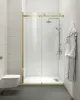 Двері в нішу Koer SR SD01-120x200-TR-12 прозоре скло Easy Clean 8мм, матове золото (KR5377) — Photo 65