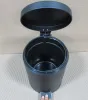 Відро для сміття кругле ZERIX SOLO-TC0105 BLACK 5 л (колір чорний) (ZX5898) — Photo 20