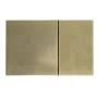 Панель змиву Koer KT-0610-12 240x160x32mm пластикова, квадратна ( матове золото) — Photo 7