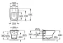 NEXO пiдвiсний унiтаз в комплектi з сидiнням slowclosing — Photo 3