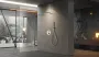 IMEX MONZA BRUSHED NICKEL Набір для душу термостатичний, матовий нікель — Photo 6