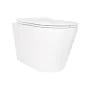 Унітаз підвісний Qtap Scorpio безободковий Ultra Quiet з сидінням Soft-close QT14332380ASW — Photo 8