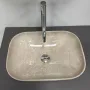 Умивальник (раковина) VBI RAVENNA BEIGE STONE GLOSSY накладний — Photo 11