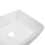 Комплект Qtap Tern: Раковина накладна прамокутна 475х370х140 мм White + Донний клапан PU02 — Photo 10