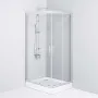 Душова кабіна Am.Pm Gem Square Slide W90UG-404-120280-MT (120x80 см, прозоре скло, профіль хром матовий) — Photo 8